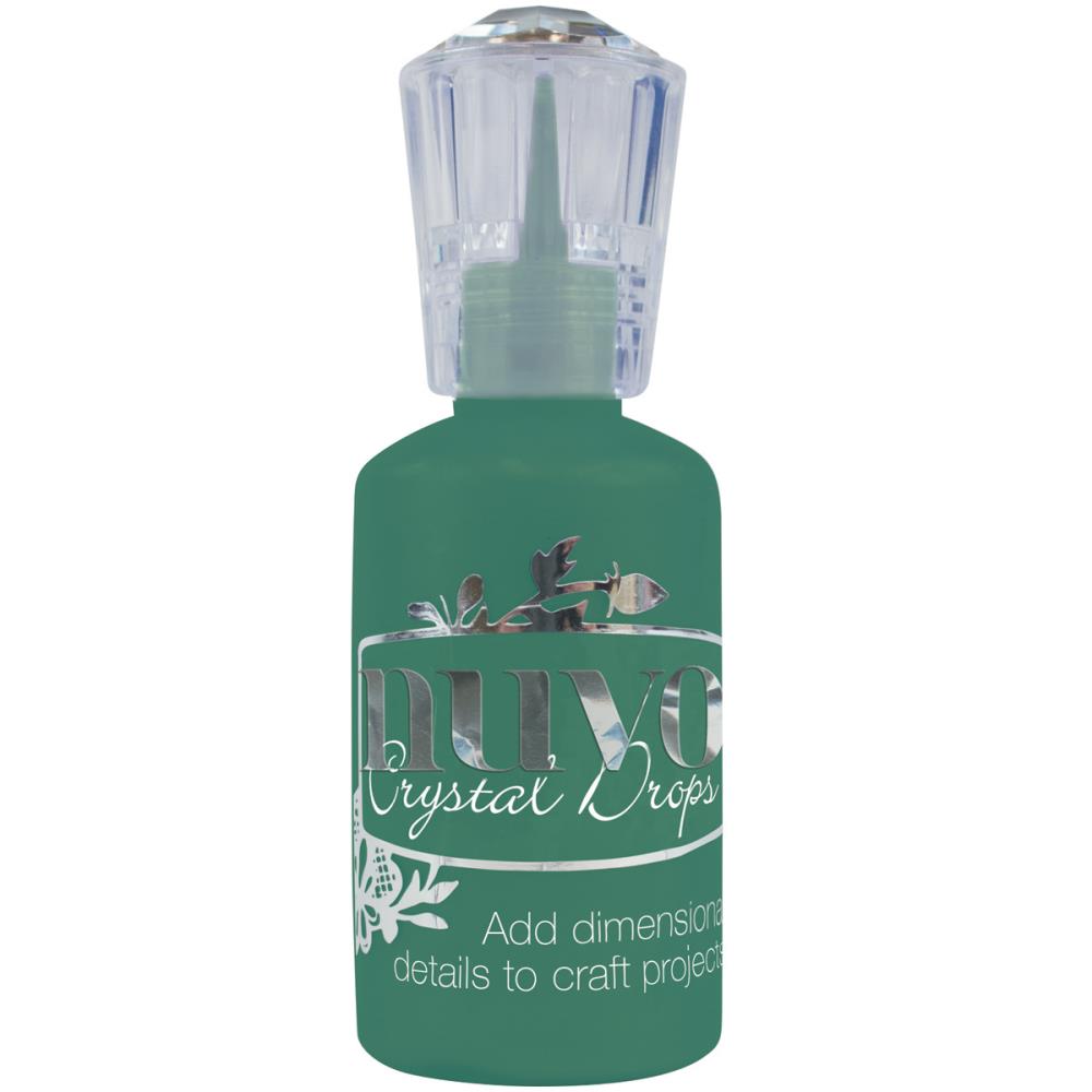 Nuvo, Crystal Drops - Gloss, Woodland Green
