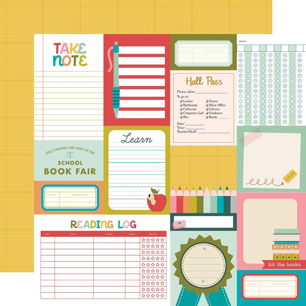 Simple Stories, Book Fair - Journal Elements