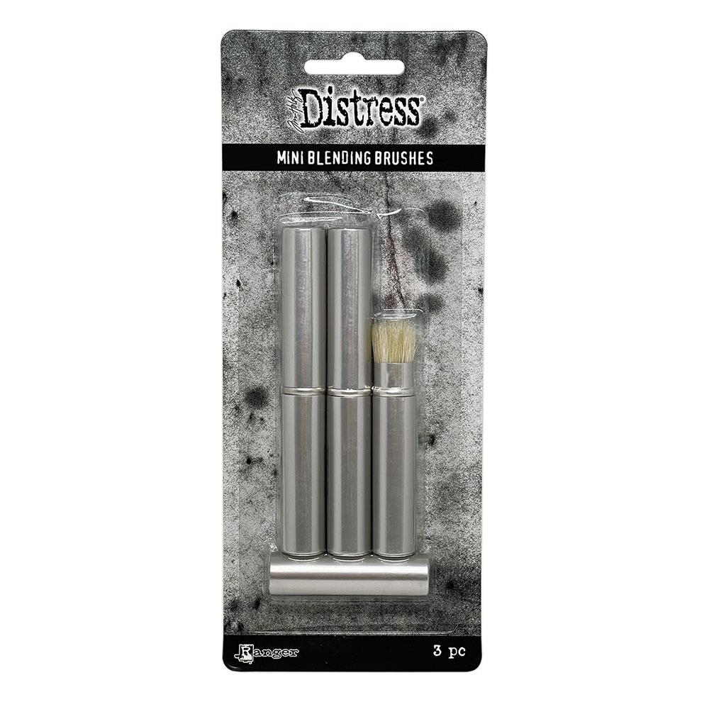 Ranger, Distress Mini Oxide Mini Blending Brushes, Set of 3