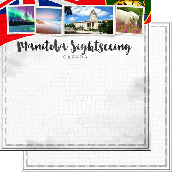 Scrapbook Customs, Canada,Manitoba Sightseeing