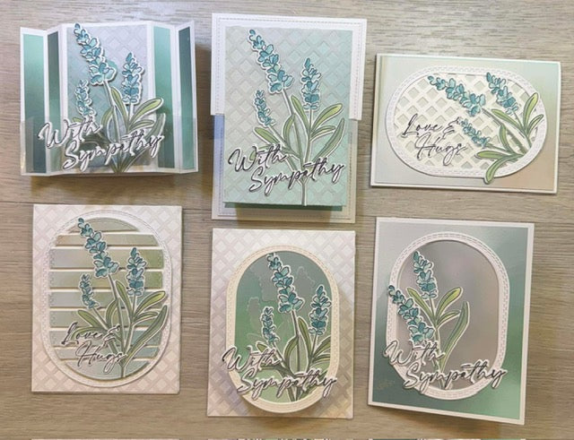 Marilyn Whatman, Thinking of You Sympathy Virtual Card Class Pre-Order