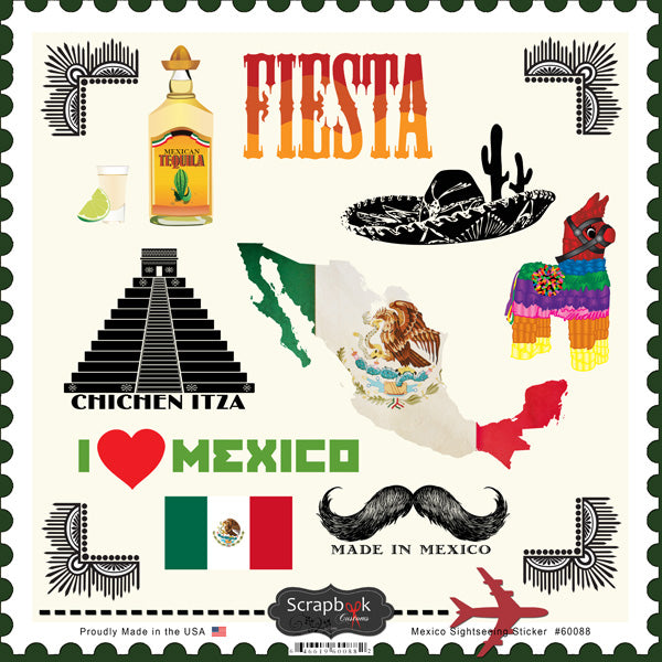 Scrapbook Customs, Mexico Sighseeing