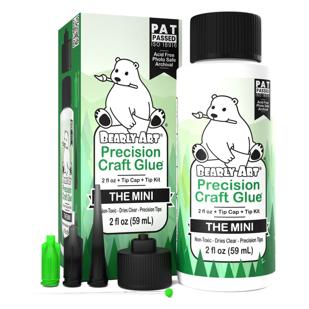 Bearly Art, Precision Craft Glue, The Mini 2 oz