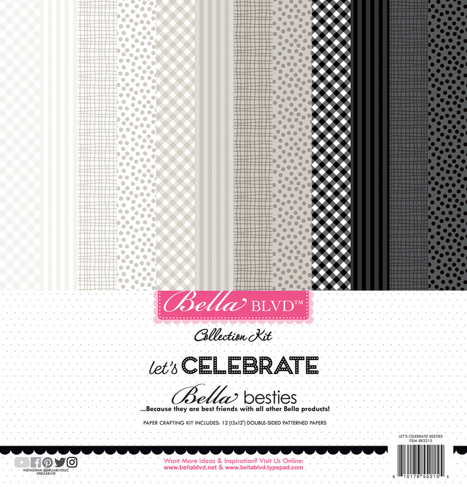 Bella Blvd, 12x12 Collection Kit, Let's Celebrate!