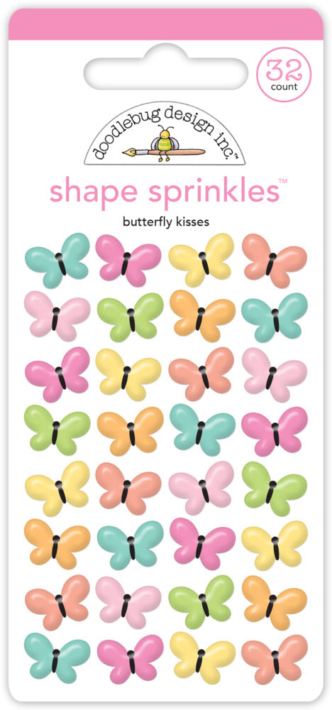 Doodlebug, Shape Sprinkles, Butterfly Kisses
