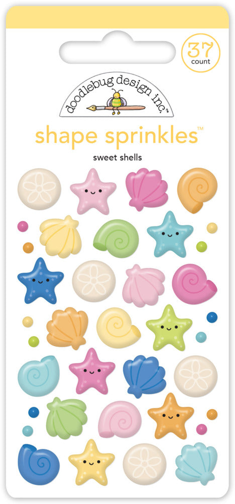 Doodlebug, Shape Sprinkles, Sweet Shells