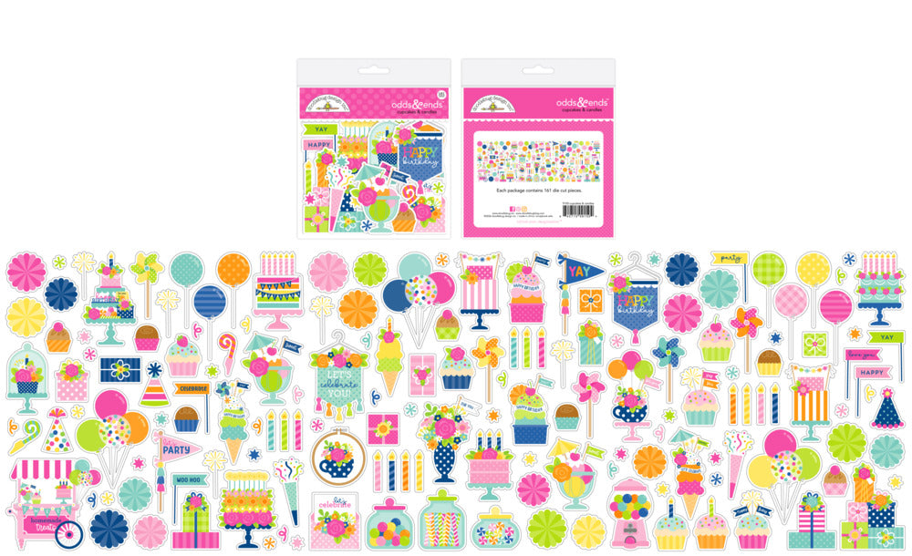 Doodlebug, Odds & Ends, Cupcake & Candles