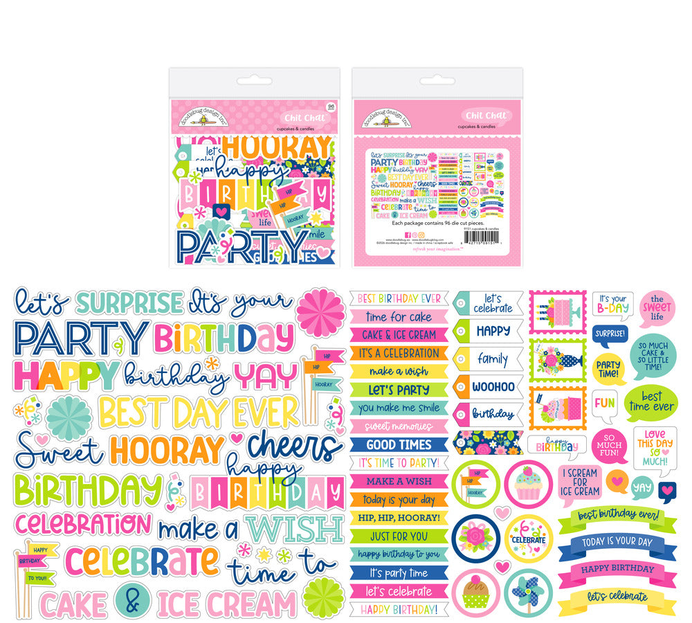Doodlebug, Chit Chat, Cupcakes & Candles Pre-order