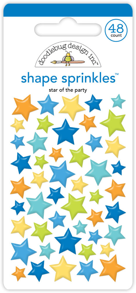Doodlebug, Shape Sprinkles, Star Of The Party Pre-order