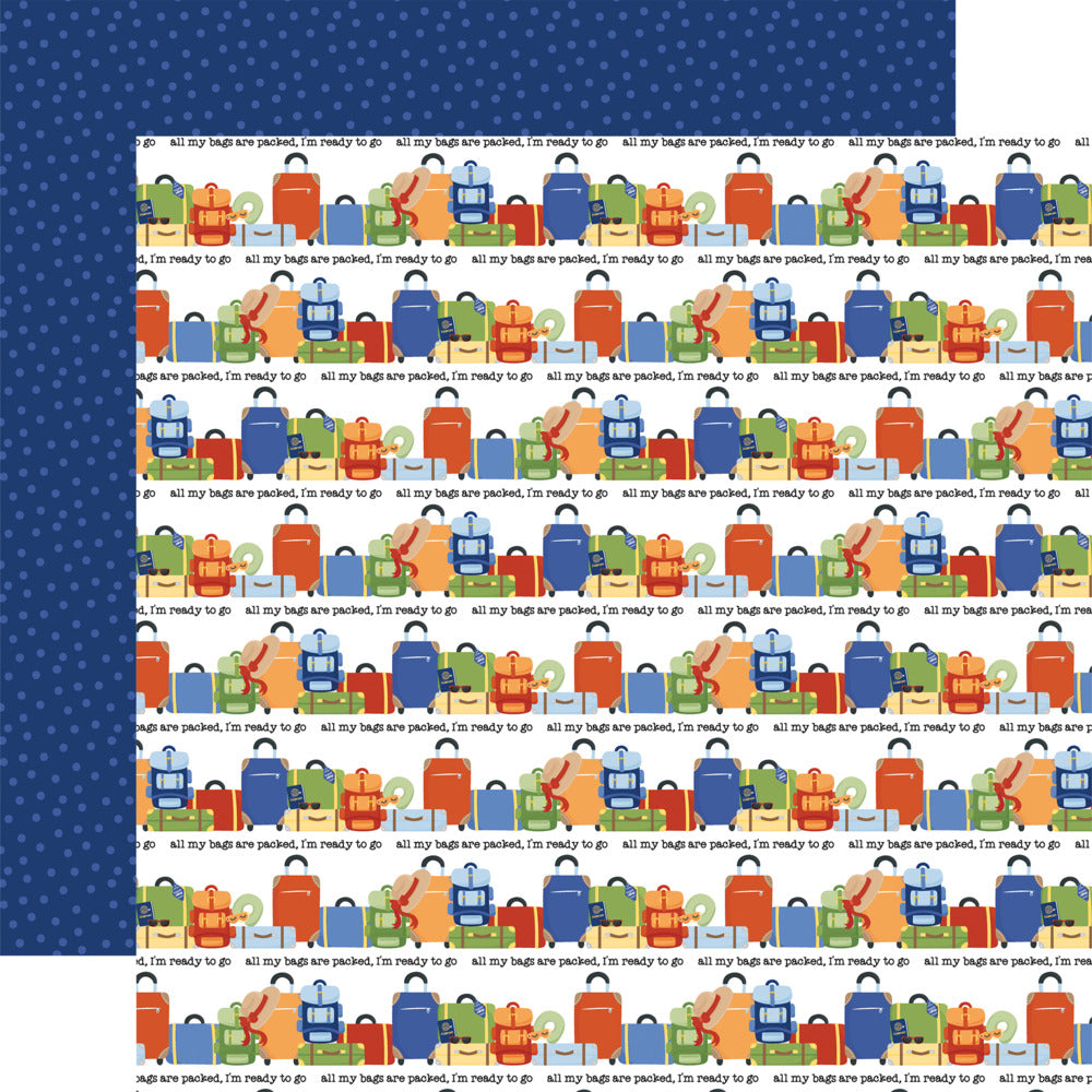 Echo Park; Born to Travel; Ready to go Luggage