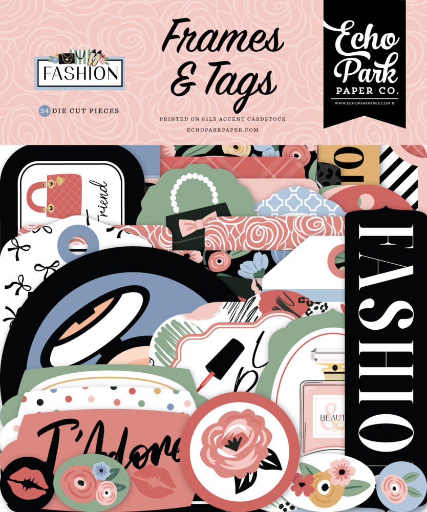 Echo Park, Fashion, Frames & Tags