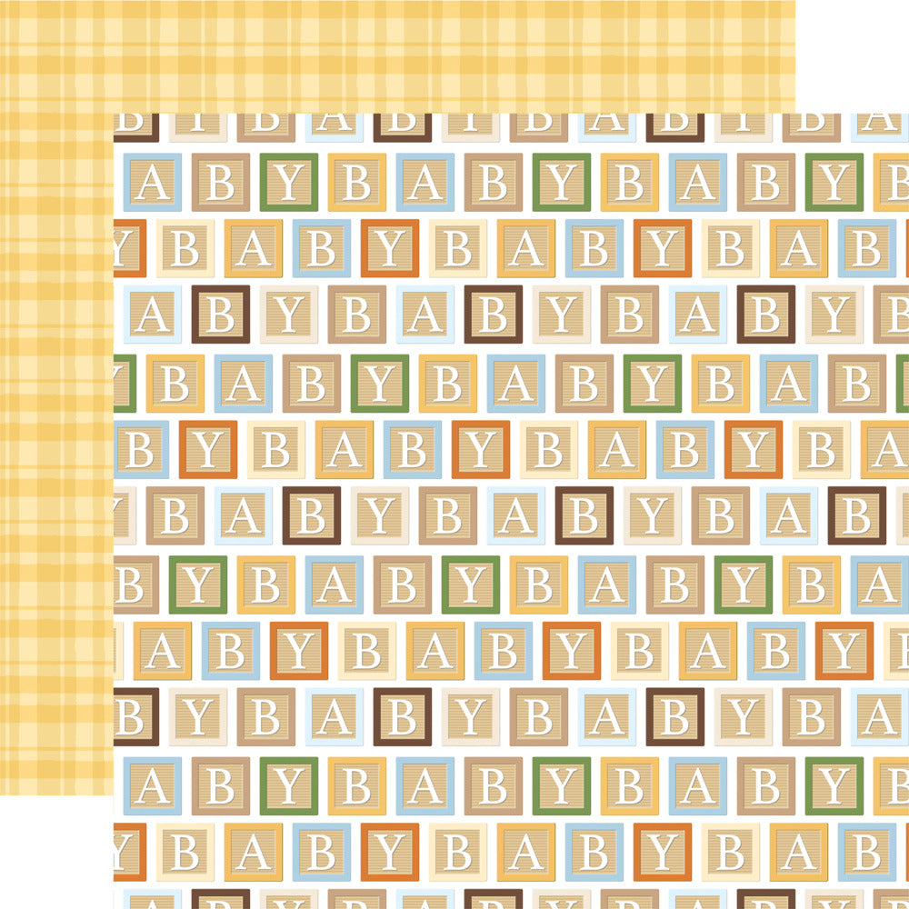 Echo Park, Winnie the Pooh Baby, Baby Blocks