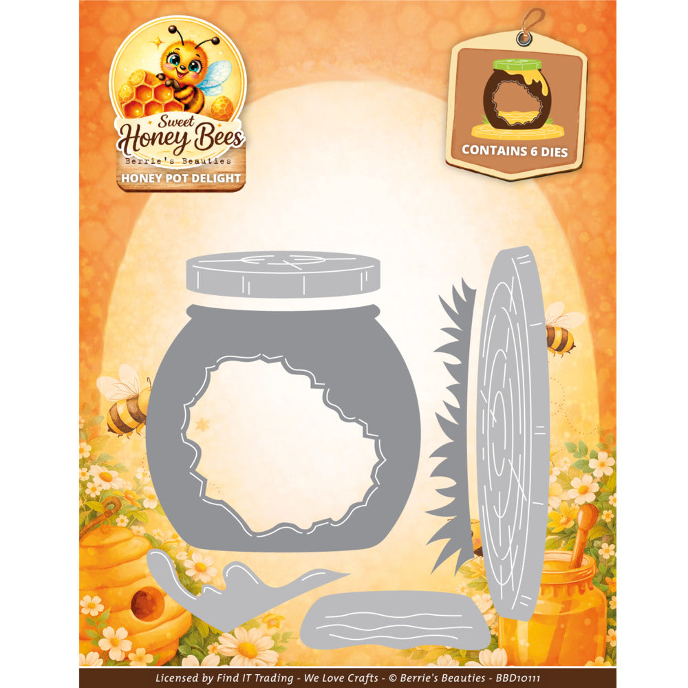 Find It, Berries Beauties Die, Sweet Honey Bees - Honey Pot Delight Pre-order
