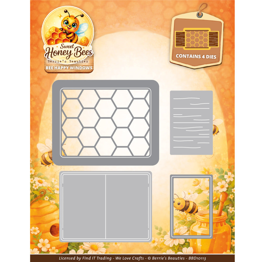 Find It, Berries Beauties Die, Sweet Honey Bees - Bee Happy Windows Pre-Order