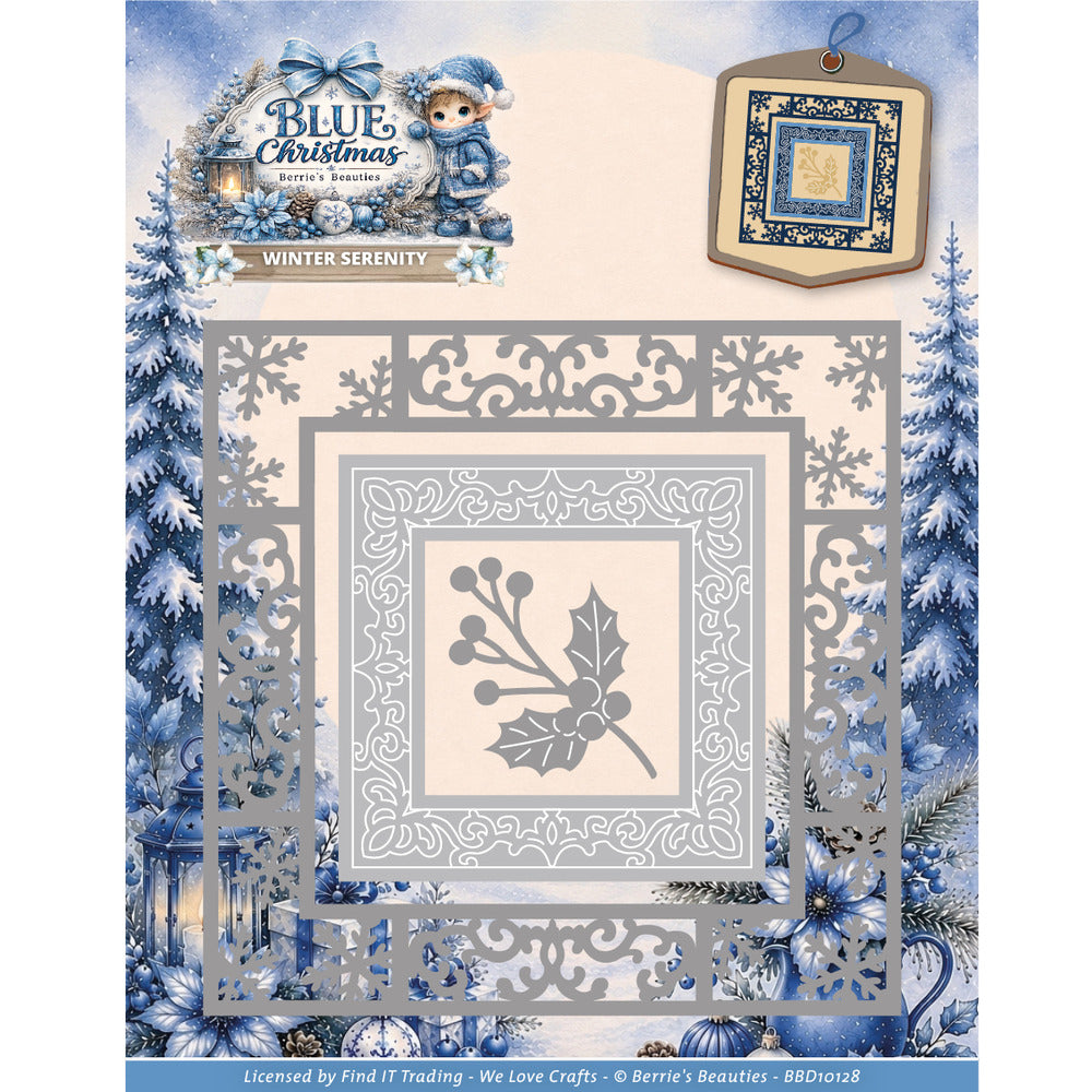 Find it,Berries Beauties Die, Blue Christmas - Winter Serenity Pre-order