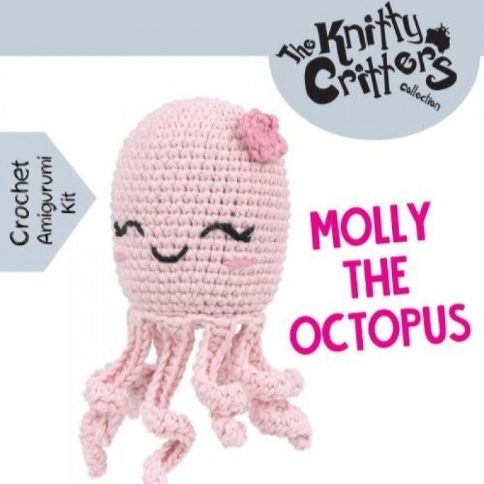 Find It, Pouch Pals Amigurumi Crochet Kit, Molly the Octopus Pre-order