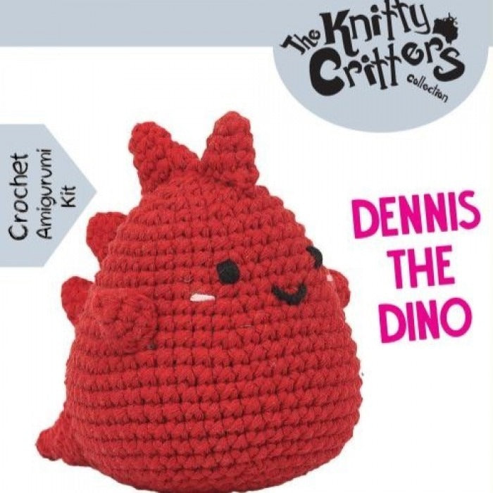 Find It, Pouch Pals Amigurumi Crochet Kit, Dennis the Dino Pre-order