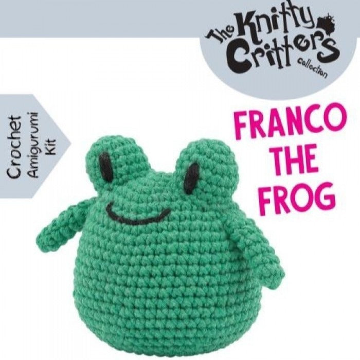 Find It, Pouch Pals Amigurumi Crochet Kit, Franco the Frog Pre-order