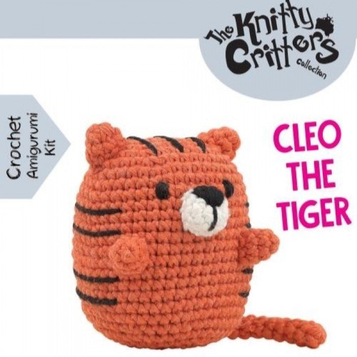 Find It, Pouch Pals Amigurumi Crochet Kit, Cleo the Tiger Pre-order