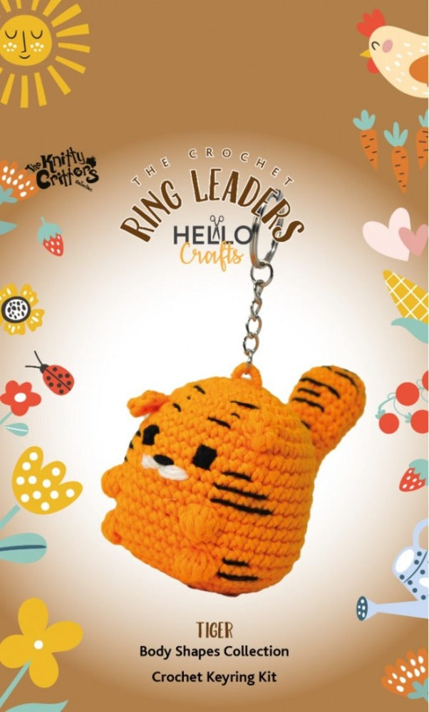 Find It, Crochet Keyring Kit, Tiger Pre-order