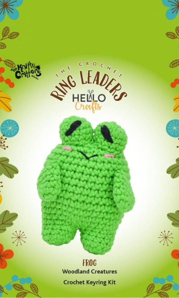 Find It, Crochet Keyring Kit, Frog Pre-order