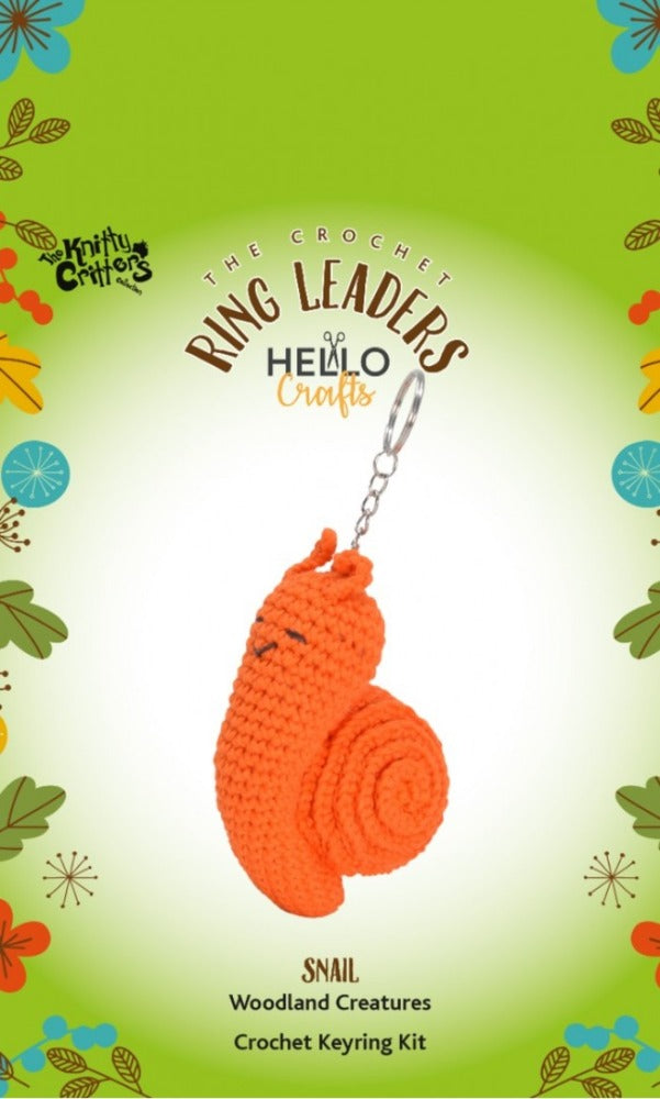 Find It, Crochet Keyring Kit, Snail Pre-order