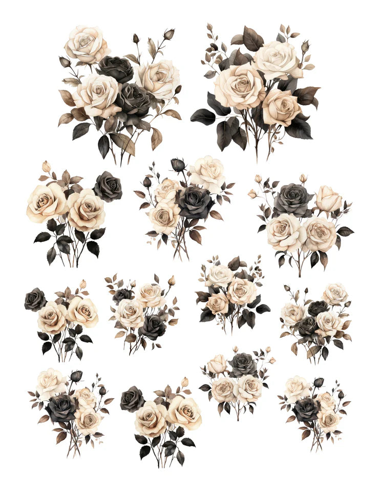 Simply Stated,,Sketeton Party Floral Ephemera