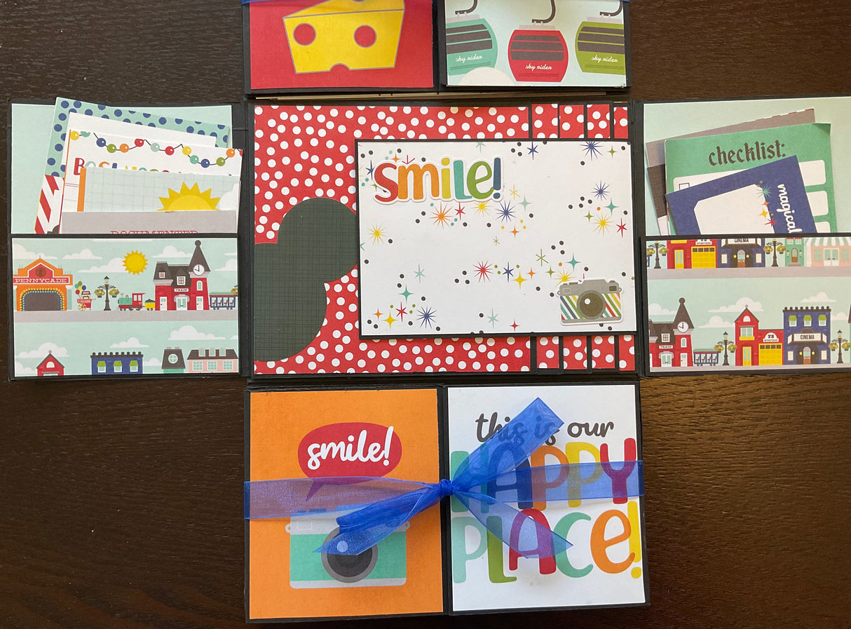 Virtual Kit: Mini Rectangle Album in a Box- Black Base Only