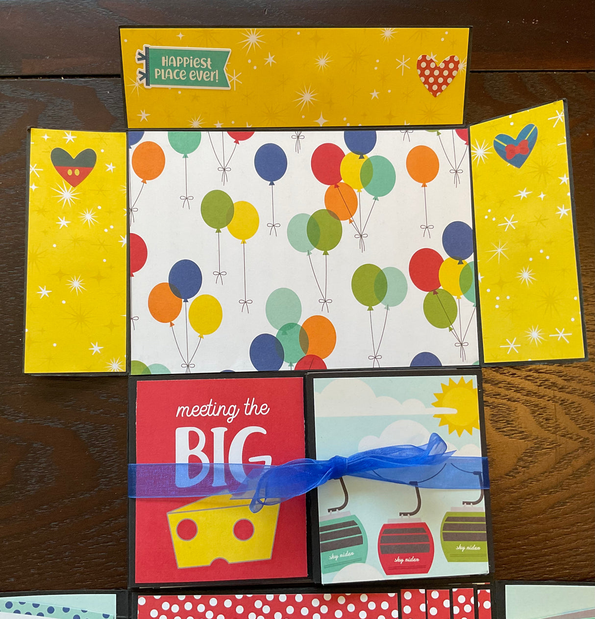 Virtual Kit: Mini Rectangle Album in a Box- Black Base Only