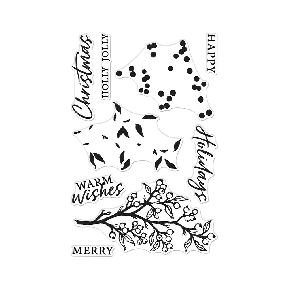 Hero Arts, Color Layering Holly Set