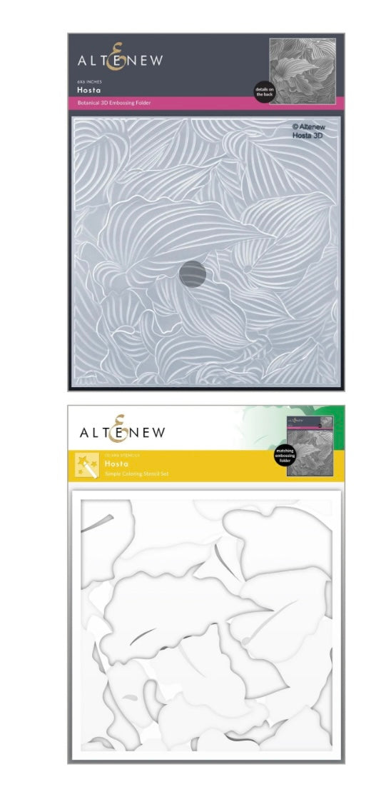 Altenew, Hosta Stencil & Die Set