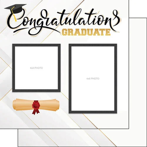 Scrapbook Customs, Graduate Page