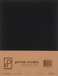 Prism Studio Bookmaker's Series 8.5x11 Cardstock Pack, 25 sheets, Black 65 lb
