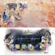 Alchemy of Art, Legends of the Magic School 12 x 12 papers + die-cuts