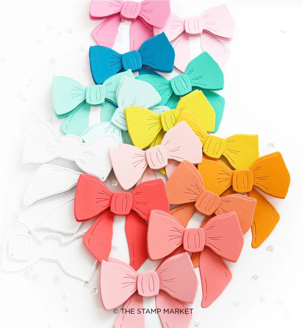 The Stamp Market, Beautiful Layering Bow Die Cut