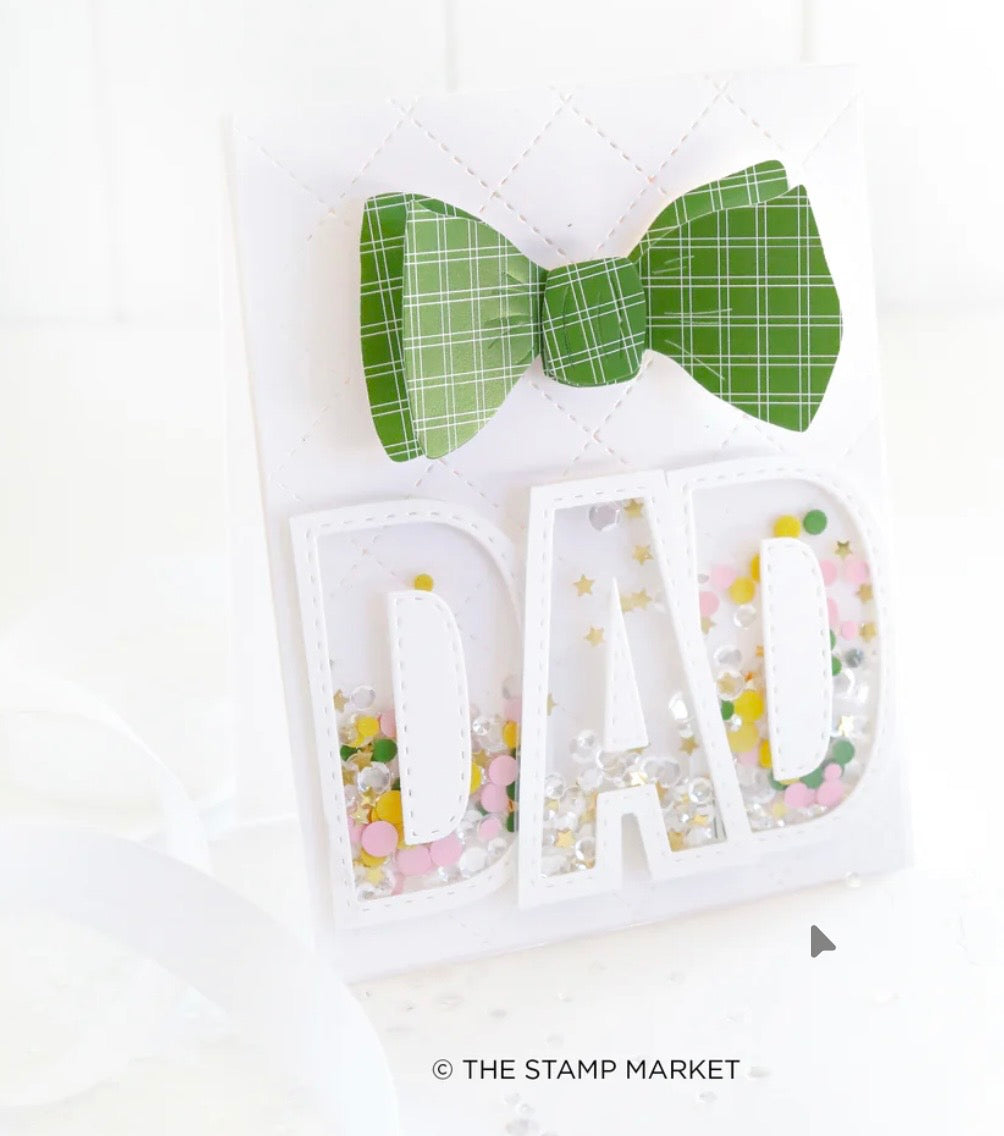 The Stamp Market, Beautiful Layering Bow Die Cut