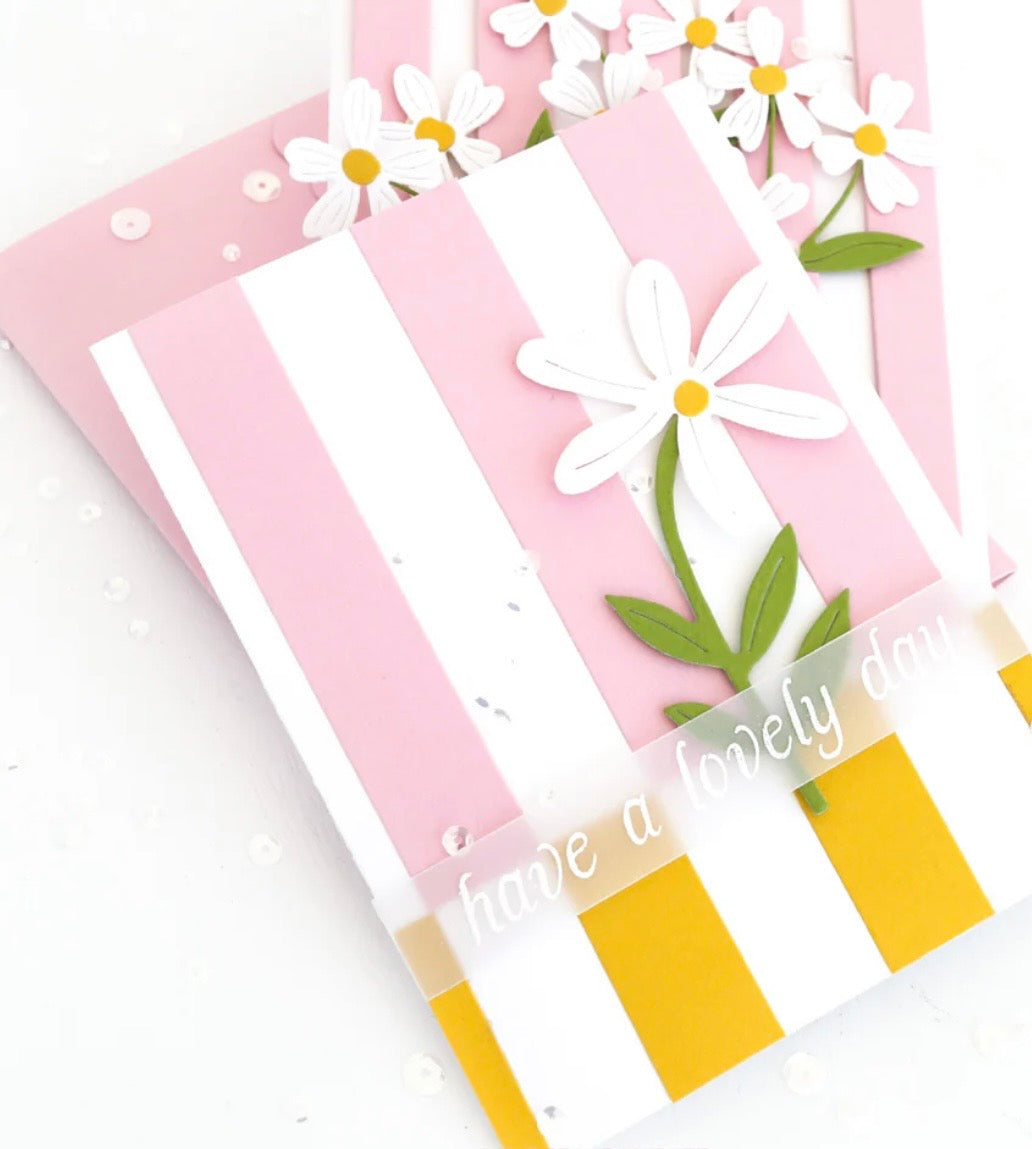 The Stamp Market, Hello Daisy Die Cut