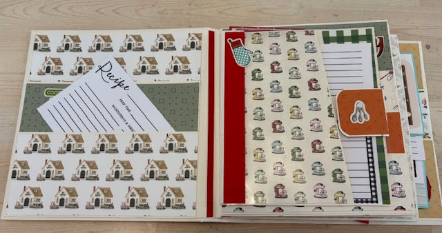 Virtual Kit: Our Happy Place Recipe Book Album