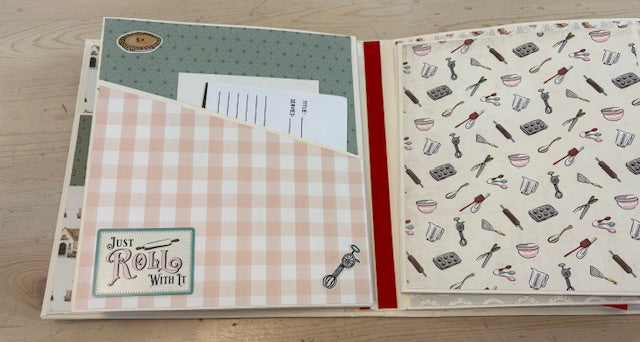 Virtual Kit: Our Happy Place Recipe Book Album