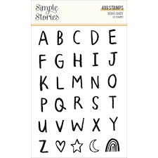 Simple Stories, Boho Baby Stamp