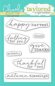 Taylored Expressions, Happy Harvest Stamp
