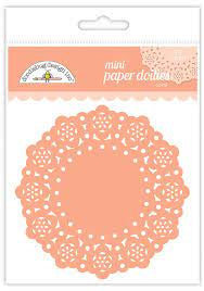 Doodlebug, Mini Paper Dollies-Coral
