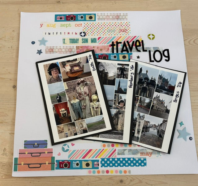 Creative Gathering, Scrap Your Stash Layout Class w/ Kathy Saturday @ 10 am