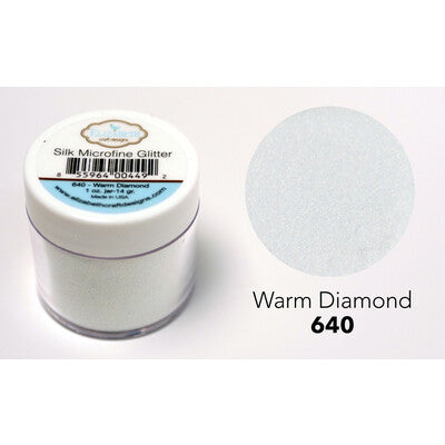 Elizabeth Crafts, Silk Microfine Glitter, Warm Diamond