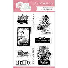 Photoplay Paper,Coco Paradise clear stamp
