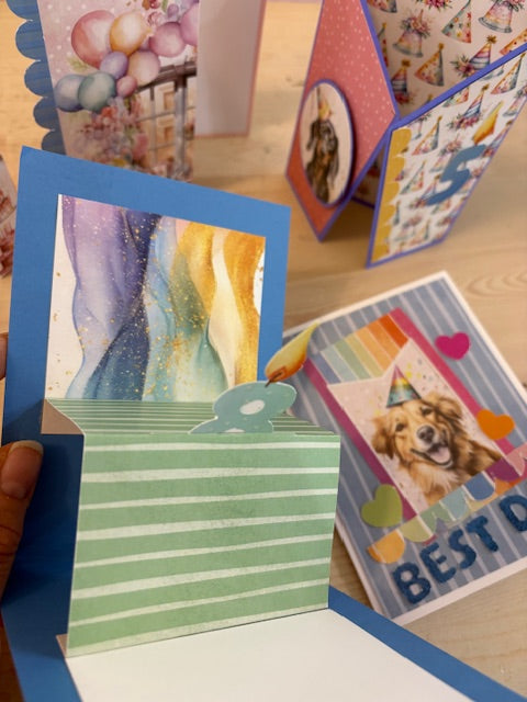 Marilyn Whatman, Paper Rose Birthday Fun Card Kit