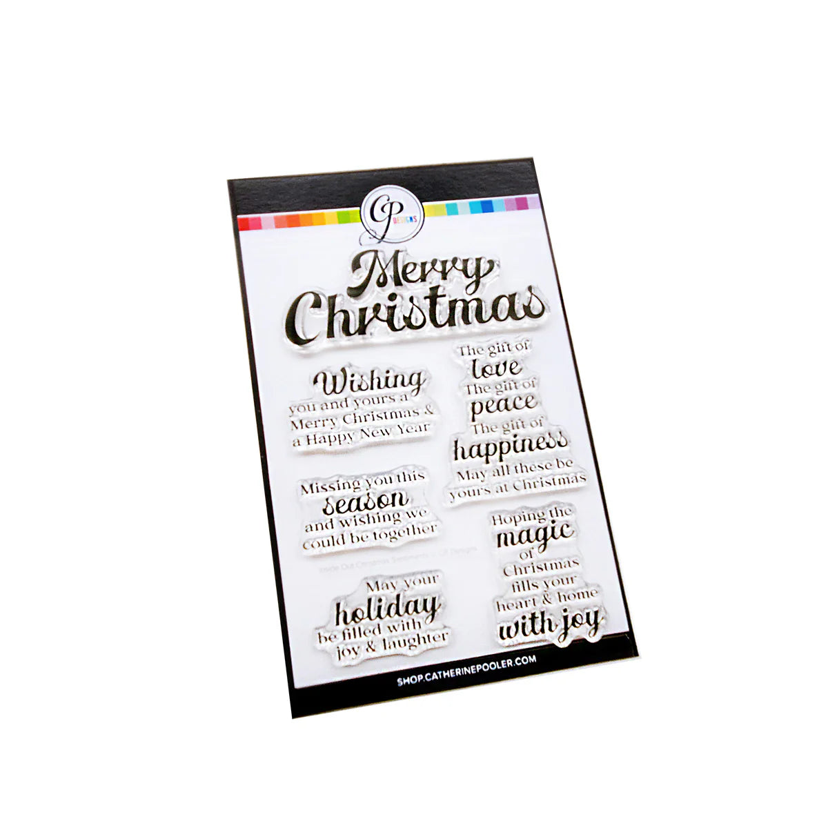 Catherine Pooler, Inside Out Christmas Stamp