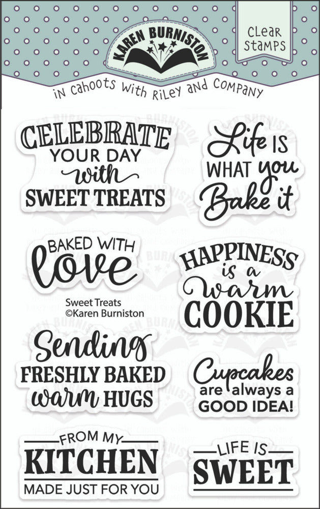 Karen Burniston, Clear Stamp, Sweet Treats