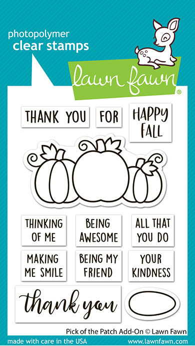 Lawn Fawn, Pick Of The Patch Add-On Stamp & Die Cut