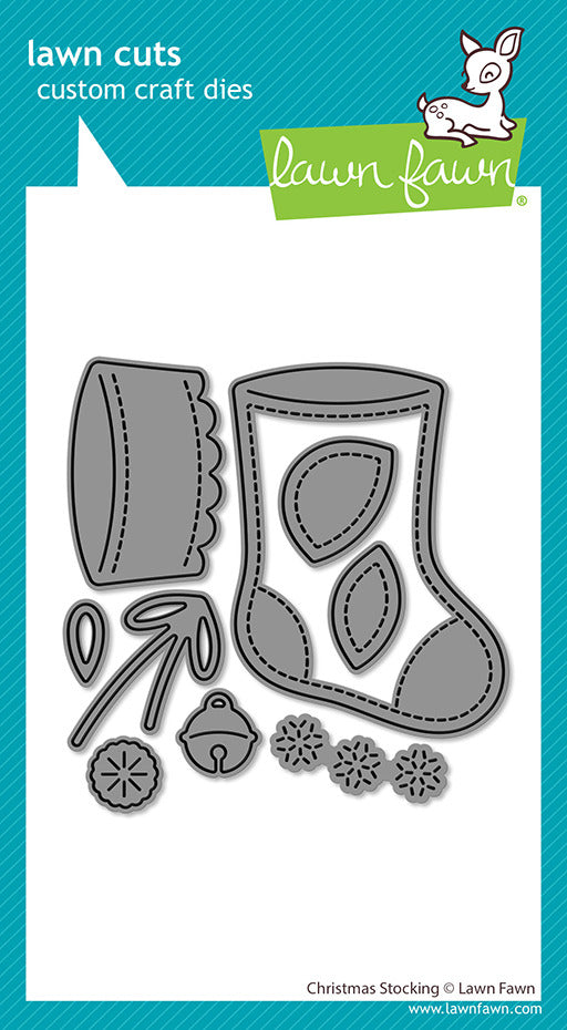 Lawn Fawn, Die, Christmas Stocking